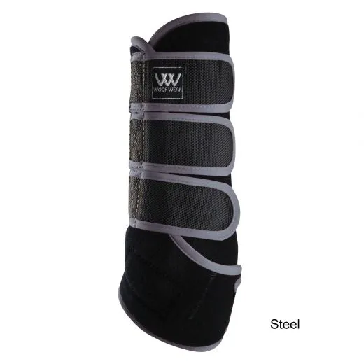 Fesselkopf Gamasche von Woof Wear black-steel