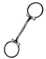 Silver Billy Allen Offset Dee Snaffle